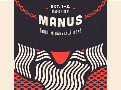 Manus [ Poster for a Fest ] adline brassai fest festival gipsy poster print design