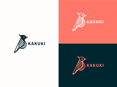 Kakuki [ Retouched ] adline bird brassai icon logo mark