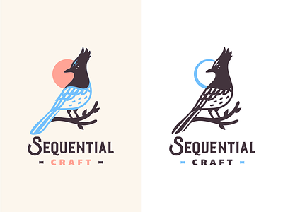 SC [ concept #1 ] bird branding brassai canada craft logo nature stellers jay szende wildlife