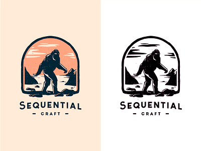 SC [ Final Version ] bigfoot bird branding brassai canada craft logo nature sasquatch szende wildlife