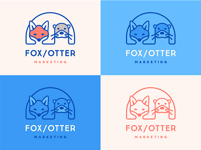 Fox / Otter Marketing [ concept #1 ] adline brassai fox icon otter szende