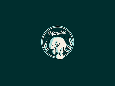 Manatee [ mascot - badge ]