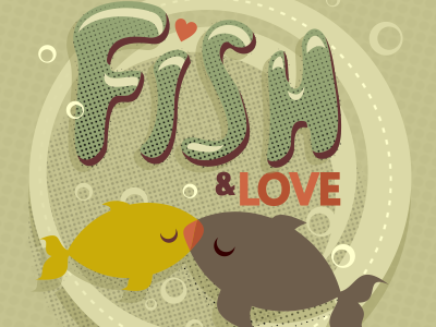 Fish & Love adline brassai fish fun love texture