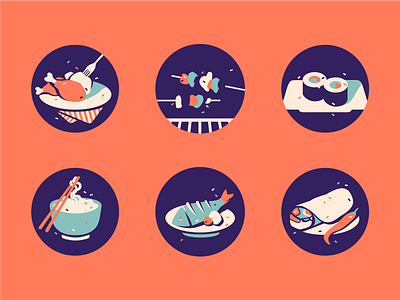 Food Icons [ Recolored ]