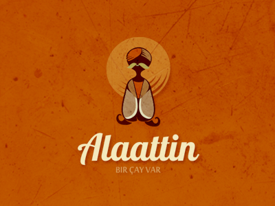 Alaattin (have a tea) adline alaattin brassai design illustration logo szende tea turkish
