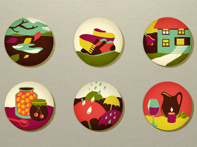 Autumn icons (September)