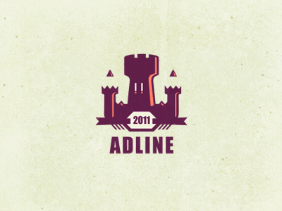 Adline #2 [wip] adline advertising barssai branding castle color palette design graphic design logo logo design logo designer pencil personal szende tower