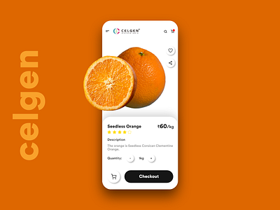 👩‍🌾🍊 android app app branding design fruit icon illustration ios ios app logo mobile app orange orange fruit plant plant app typography ui ux vector
