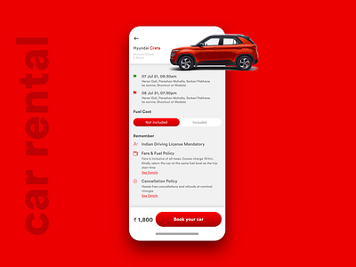 🤸🏻‍♂️ android app car rent car rental design icon ios mobile app mobile apps rent a car typography ui ux vehicle