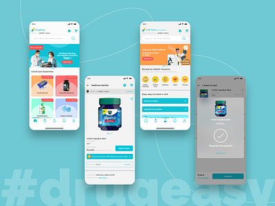 😷 app branding design icon ios medical pharma typography ui ux