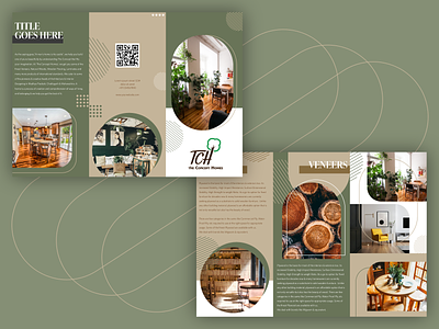🤓 branding brochure brochure design company graphics home home decor home design illustration typography
