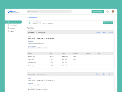 Medofy EMR - Doctor's Portal