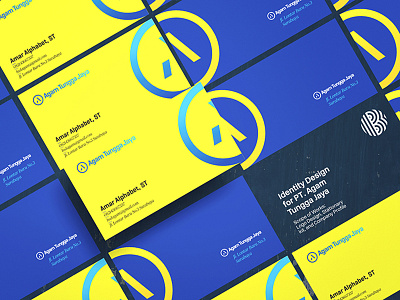 Agam Business Card brandefine businesscard identitydesign logodesign