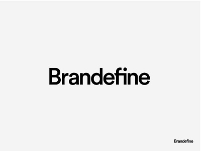 Brandefine Logotype branding logo logotype marks minimalistic simplemarks