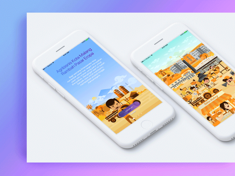 Socio Empowering creative economic flat gradient illustration isometric modern onboarding ui ux