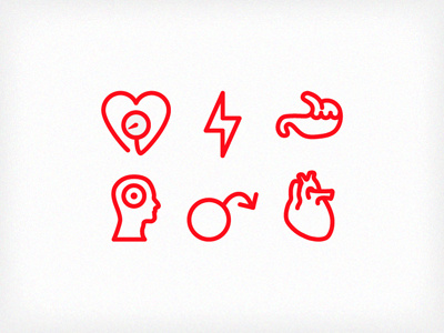 Icons for "Pills and Pain" icon icons illustration medical pain pills