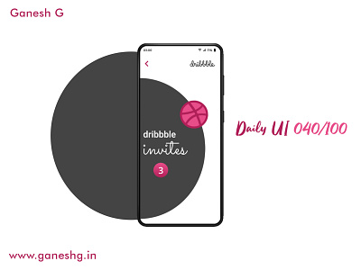 Dribbble Invite app branding conistentcy dailyui design illustration logo ui ux vector