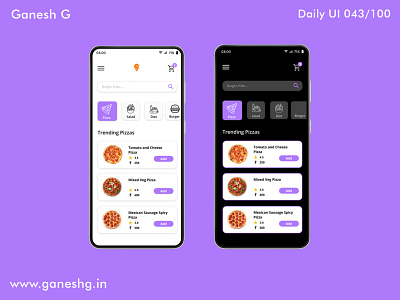 Food Booking app