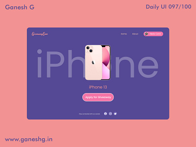 Giveaway app branding conistentcy dailyui design illustration logo ui ux vector