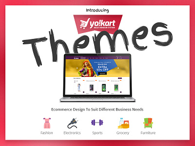 Introducing Yo! Kart Themes design graphic themes yo!kart