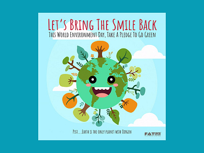 The World Environment Day GIF animation day earth environment gif the vector world