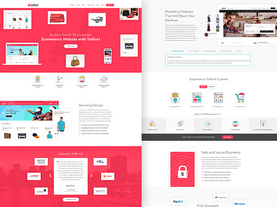 Yo!Kart Homepage Redesign design homepage landing page redesign website yo!kart