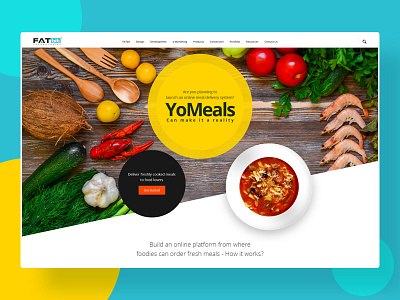 FATbit Product Page YoMeal delivery fatbit food page product yomeal