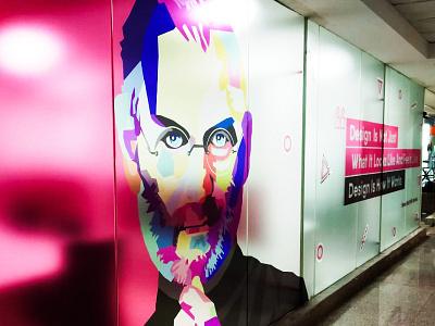 Steve Jobs Wall Graphic