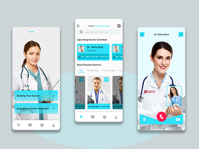 Health Care App UI/UX Design