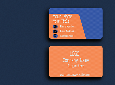 Modern Business Card business card design elegant business card graphic design modern business card