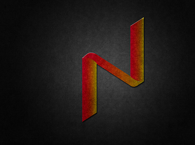 N Letter Logo design art logo logo design