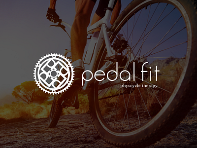 Pedal fit - physcycle therapy bike branding gear logo