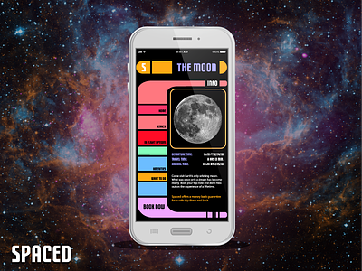Spaced app mobile space