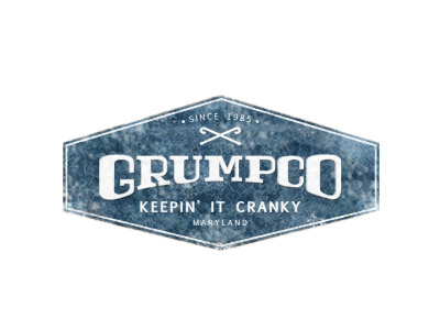 Grumpco Vintage cranky logo type vintage