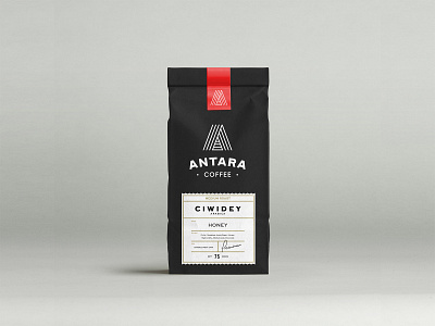 Antara Coffee Label Design