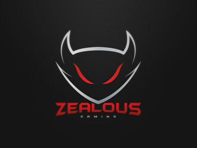 Zealous Gaming badge cutting edge esports gaming illustration logo starcraft