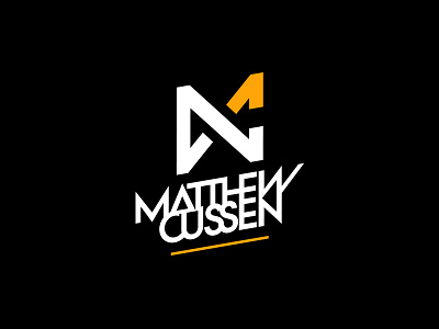 Matthew Cussen Logo australia custom dj electronic logo mark typography