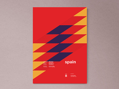 Spain | World Cup 2018 Poster Series