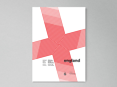 England | World Cup 2018 Poster Series