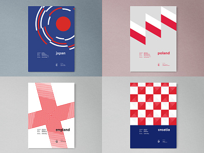 #Top4Shots abstract fifa france geometric grid layout logo modern poster russia typography worldcup