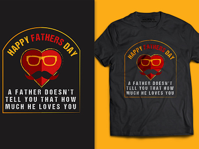 Happy father's day t-shirt design