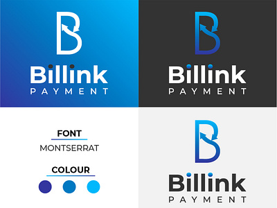 Blink Logo Minimalist money payment logo.