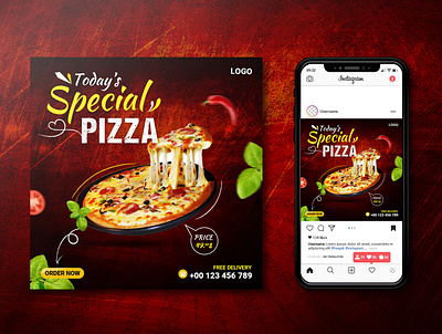 Food social media poster design. animation branding burger burger king design facebook flyer food graphic design instagram motion graphics pizza pizza delivery pizza hut pizza logo poster restaurant social media vegetables