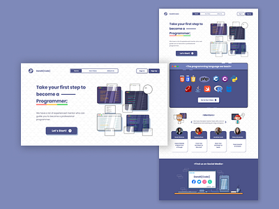 UI Design - Landing Page Explore design figma illustration input landingpage ui uiux userinterface web