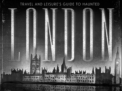 Haunted London cover big ben book bridge haunted illustration london spot westminster abbey