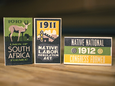 1910-1912 Matchboxes