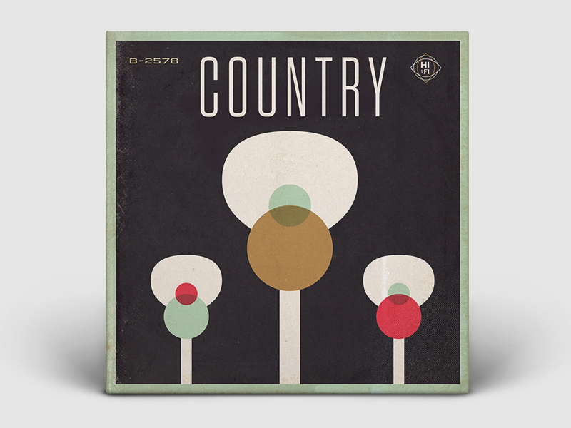 Country genre cover by Josh Schott on Dribbble