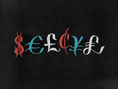 Mo Money currency letter lettering money practice script sketch type typography