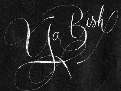 Yabish iphone lettering mockup practice script sign painting sketch type typography wallpaper
