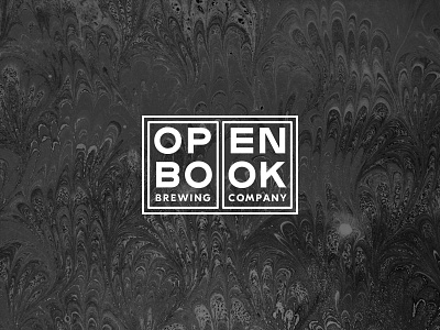 Openbook Brewing Concept beer book brewery brewing company identity logo open